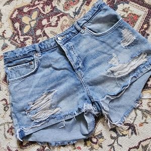 H&M Denim Cut-Off Size 10